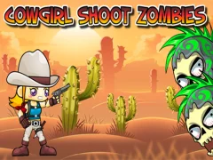 Hra Cowgirl Shoot Zombies