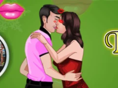 Hra Christmas Eve Kissing