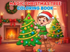 Hra Magic Christmas Tree Coloring Book