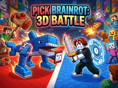 Hra Pick Brainrot: 3D Battle