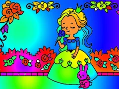 Hra Coloring Book: Princess Juliet