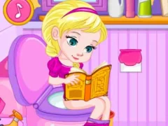 Hra Potty Train Baby Elsa