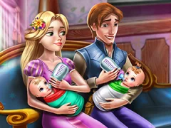 Hra Rapunzel Twins Family Day