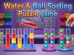 Hra Water & Ball Sorting Puzzle game