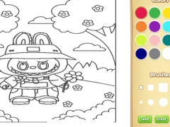 Hra Labubu Coloring Book For Kids