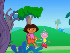 Hra Dora the Explorer: Spooky Forest