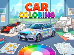 Hra Car Coloring