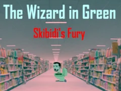 Hra The Wizard Green Skibidis Fury
