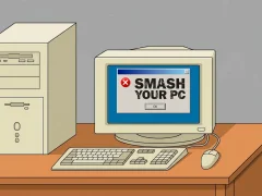 Hra Smash Your PC