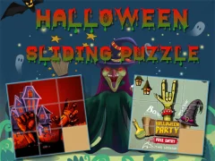 Hra Halloween Sliding Puzzle