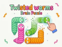 Hra Twisted worms Brain Puzzle