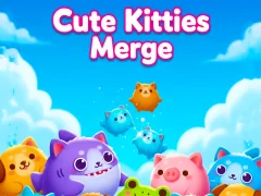 Hra Cute Kitties Merge