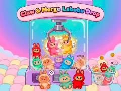 Hra Claw & Merge Labubu Drop