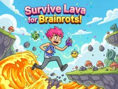Hra Survive Lava for Brainrots!