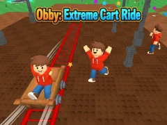 Hra Obby: Extreme Cart Ride