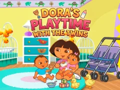 Hra Dora the Explorer Dora's Playtime with the Twins