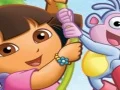 Hra Puzzle Fun Dora With Boots