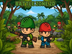 Hra Battle Zone 2D