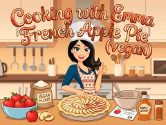 Hra Cooking with Emma French Apple Pie vegan