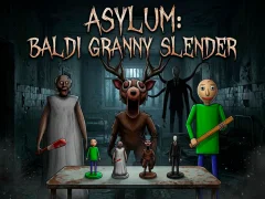 Hra Asylum: Baldi Granny Slender