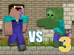 Hra Noob vs Zombies 3