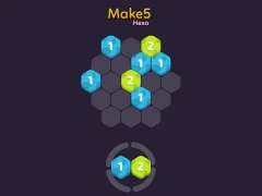 Hra Make 5 Hexa
