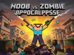 Hra Noob vs Zombie Apocalypse