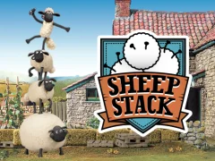 Hra Shaun The Sheep Sheep Stack