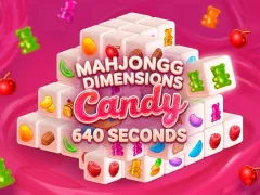 Hra Mahjongg Dimensions Candy 640 seconds