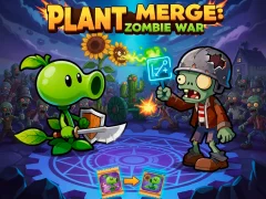 Hra Plant Merge: Zombie War