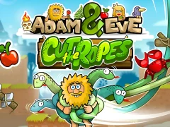 Hra Adam and Eve: Сut the ropes
