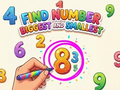 Hra Find Number Biggest and Smallest
