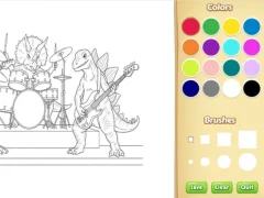 Hra Dinosaur Coloring Book For Kids