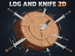 Hra Log And Knife 2D