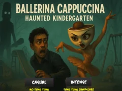 Hra Ballerina Cappuccina Haunted Kindergarten