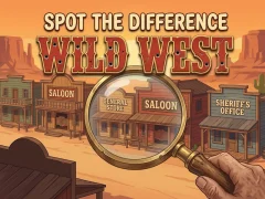 Hra Spot The Difference Wild West