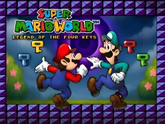 Hra Super Mario World Legend of the Four Keys