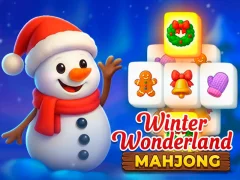 Hra Winter Wonderland Mahjong