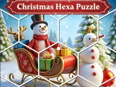 Hra Christmas Hexa Puzzle