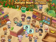 Hra Jungle Mart idle game