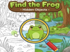 Hra Find the Frog Hidden Objects