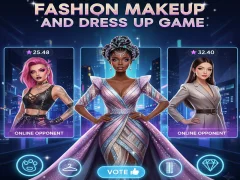 Hra Fashion Makeup And Dress Up Game