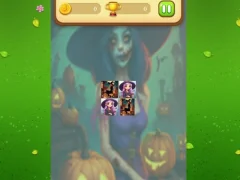 Hra Halloween Witch Memory Match