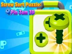 Hra Screw Sort Puzzle: Pin Jam 3D