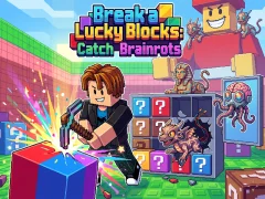 Hra Break a Lucky Blocks: Catch Brainrots
