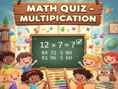 Hra Math Quiz - Multiplication