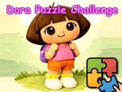 Hra Dora Puzzle Challenge