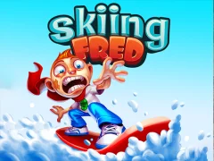 Hra Skiing Fred