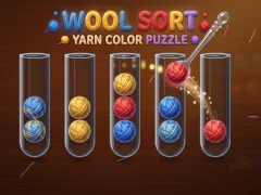 Hra Wool Sort Yarn Color Puzzle