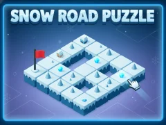 Hra Snow Road Puzzle